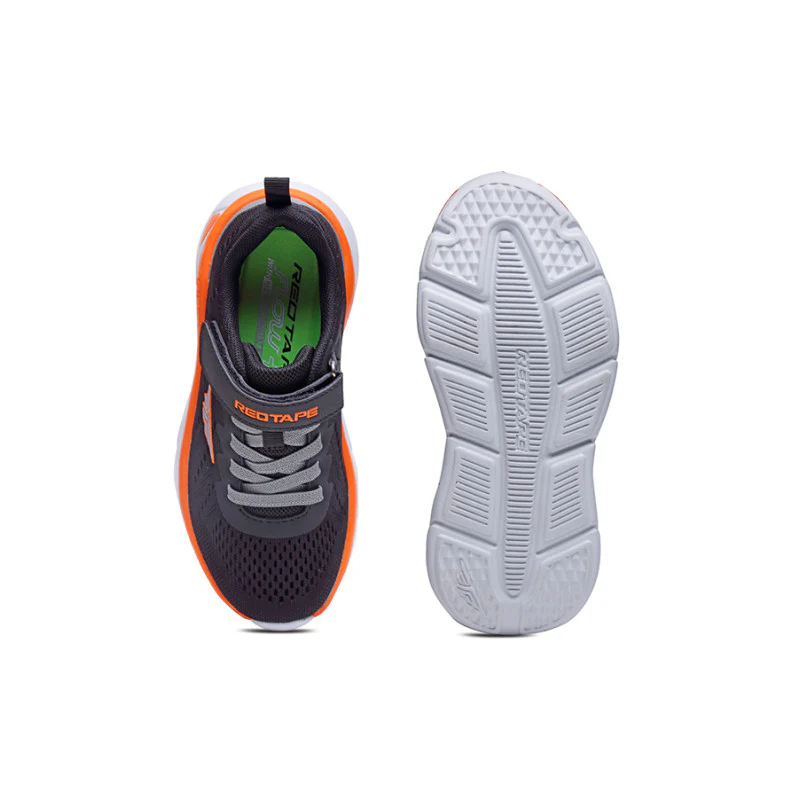 Unisex Kids Black Sports Shoes - Image 6