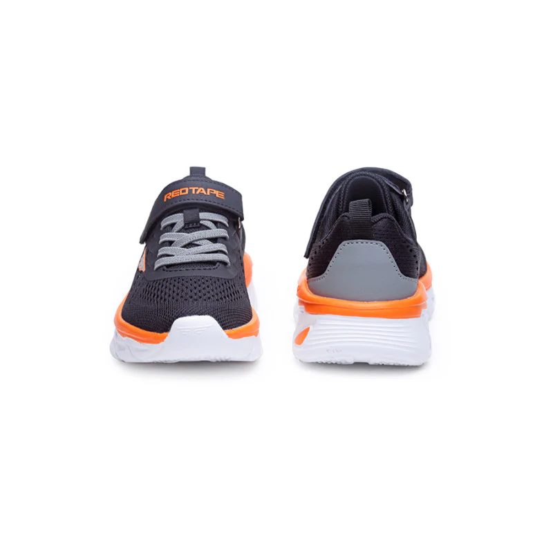 Unisex Kids Black Sports Shoes - Image 8