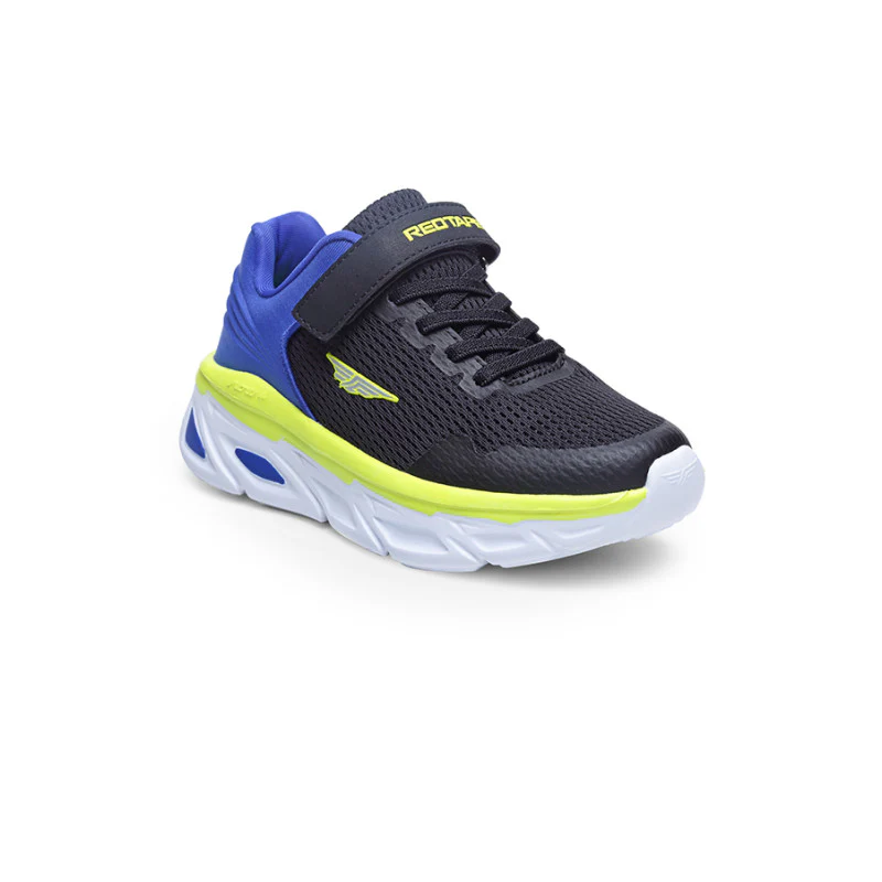 Unisex Kids Black Sports Shoes - Image 2
