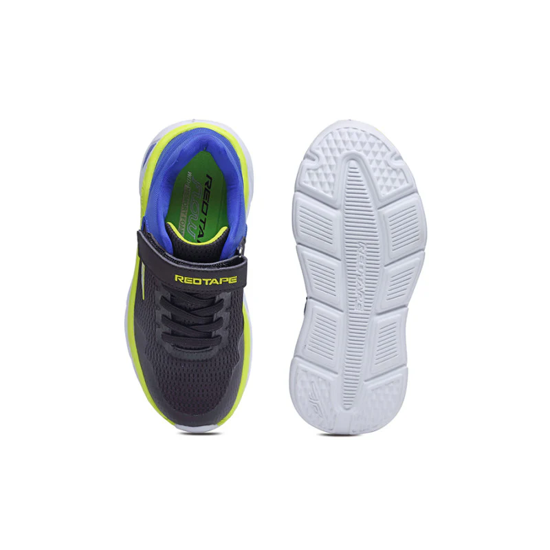 Unisex Kids Black Sports Shoes - Image 6
