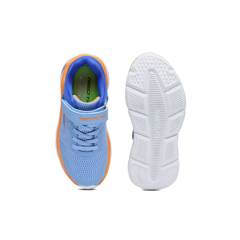 Unisex Kids Blue Sports Shoes - Image 6