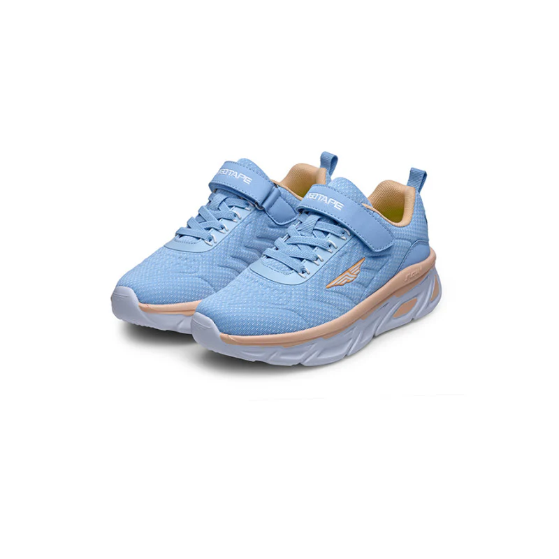Unisex Kids Light Blue Sports Shoes - Image 4