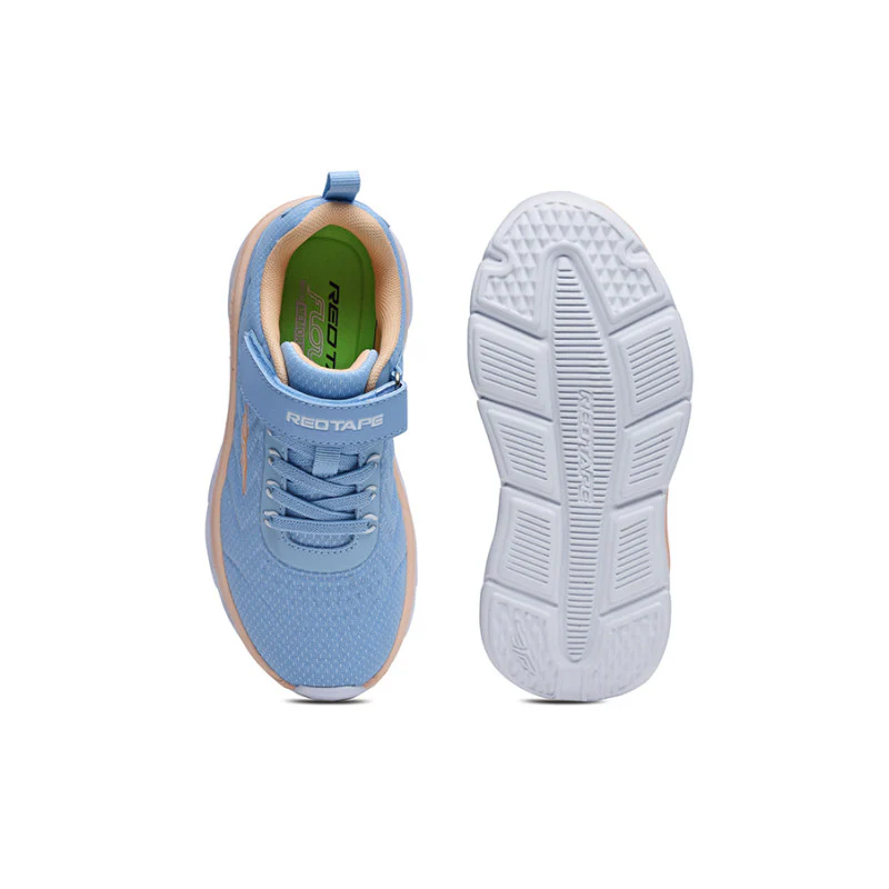 Unisex Kids Light Blue Sports Shoes - Image 5
