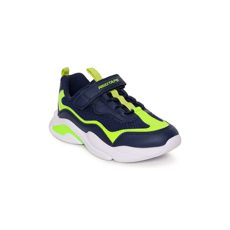 Unisex Kids Navy Sports Shoes - Image 2