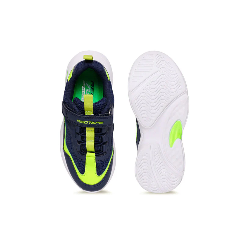 Unisex Kids Navy Sports Shoes - Image 6