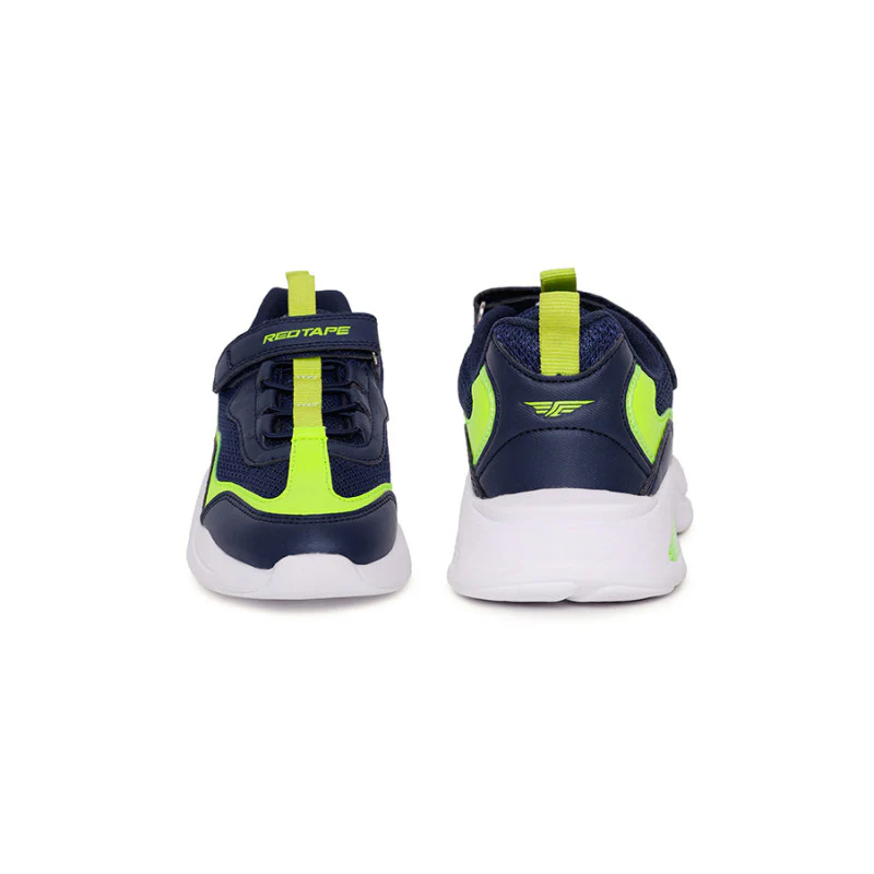 Unisex Kids Navy Sports Shoes - Image 8