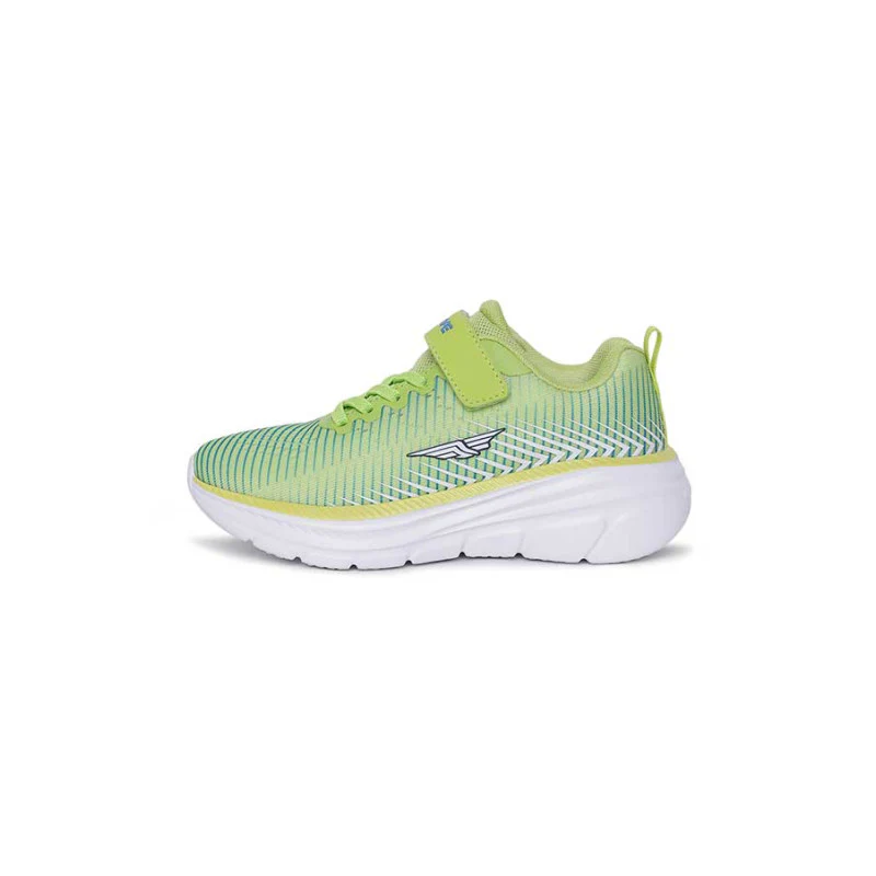 Unisex Kids Neon Green Sports Shoes - Image 4