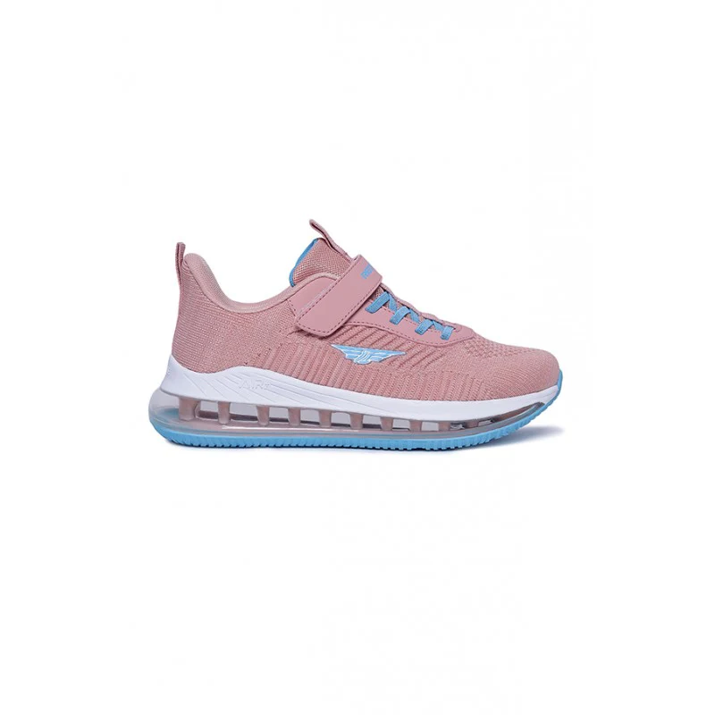 Unisex Kids Pink Sports Shoes - Image 3