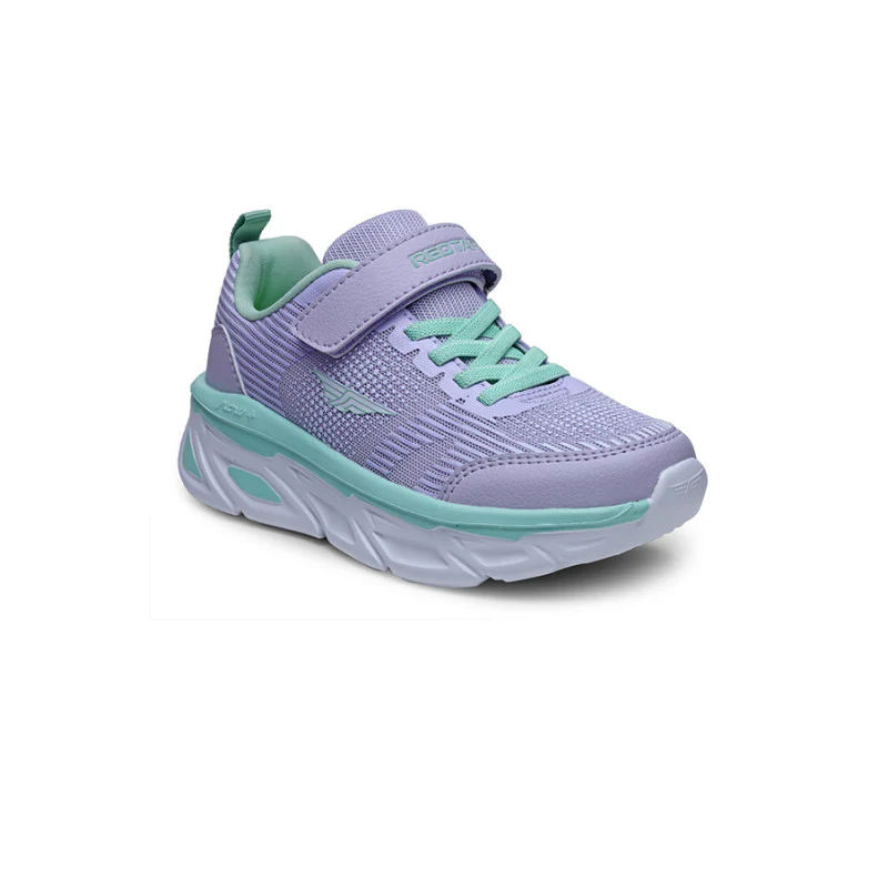 Unisex Kids Purple Sports Shoes - Image 2