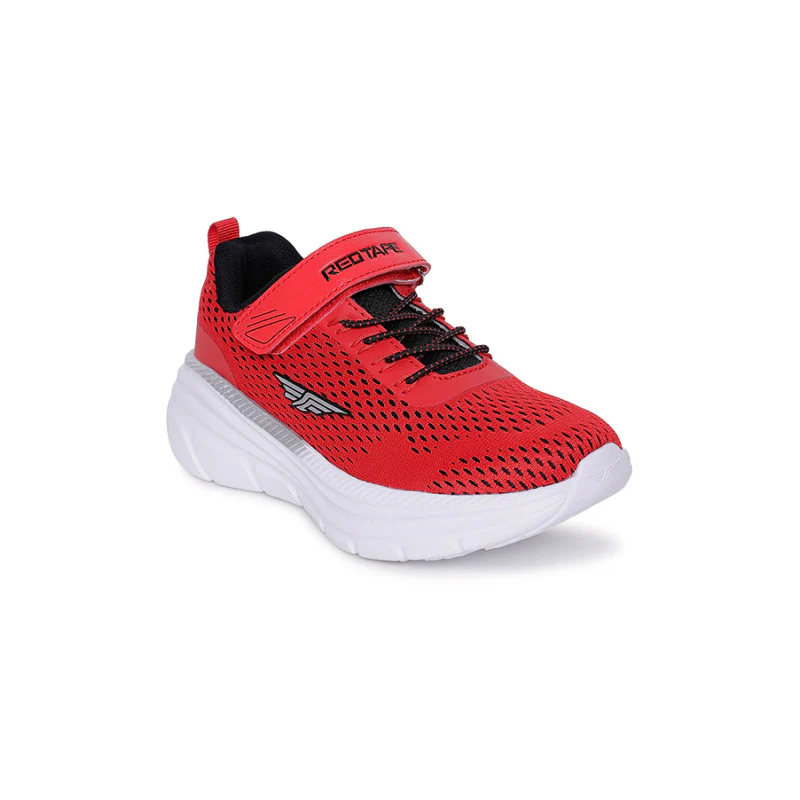 Unisex Kids Red Sports Shoes - Image 2
