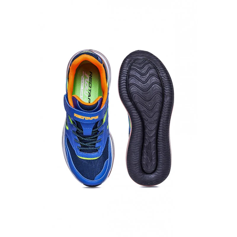 Unisex Kids Royal Blue Sports Shoes - Image 6