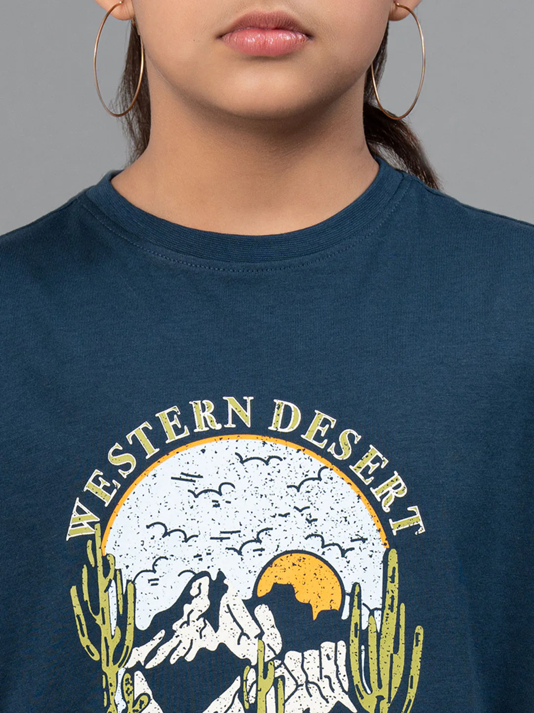 Unisex Kids T-Shirt- Best in Comfort and ease| Cotton| Deep Blue Color - Image 10