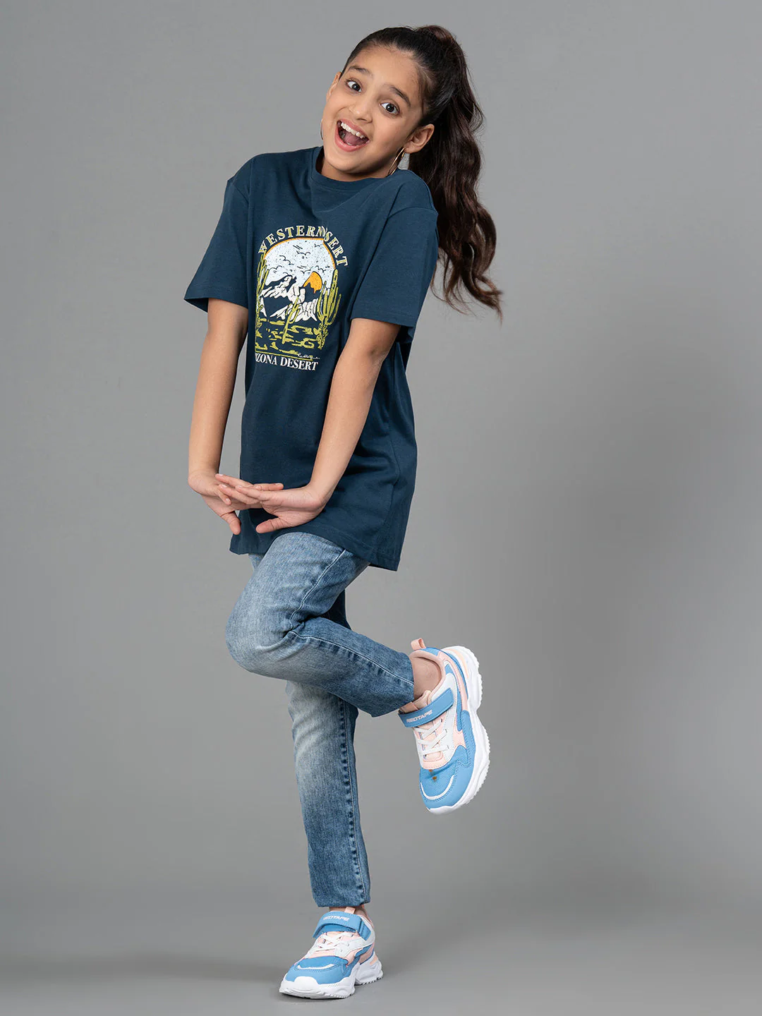 Unisex Kids T-Shirt- Best in Comfort and ease| Cotton| Deep Blue Color - Image 11