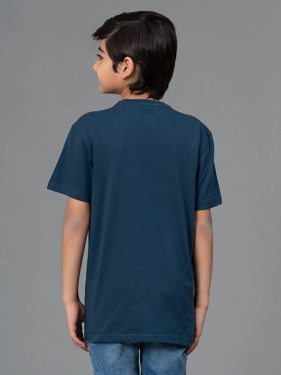 Unisex Kids T-Shirt- Best in Comfort and ease| Cotton| Deep Blue Color - Image 3