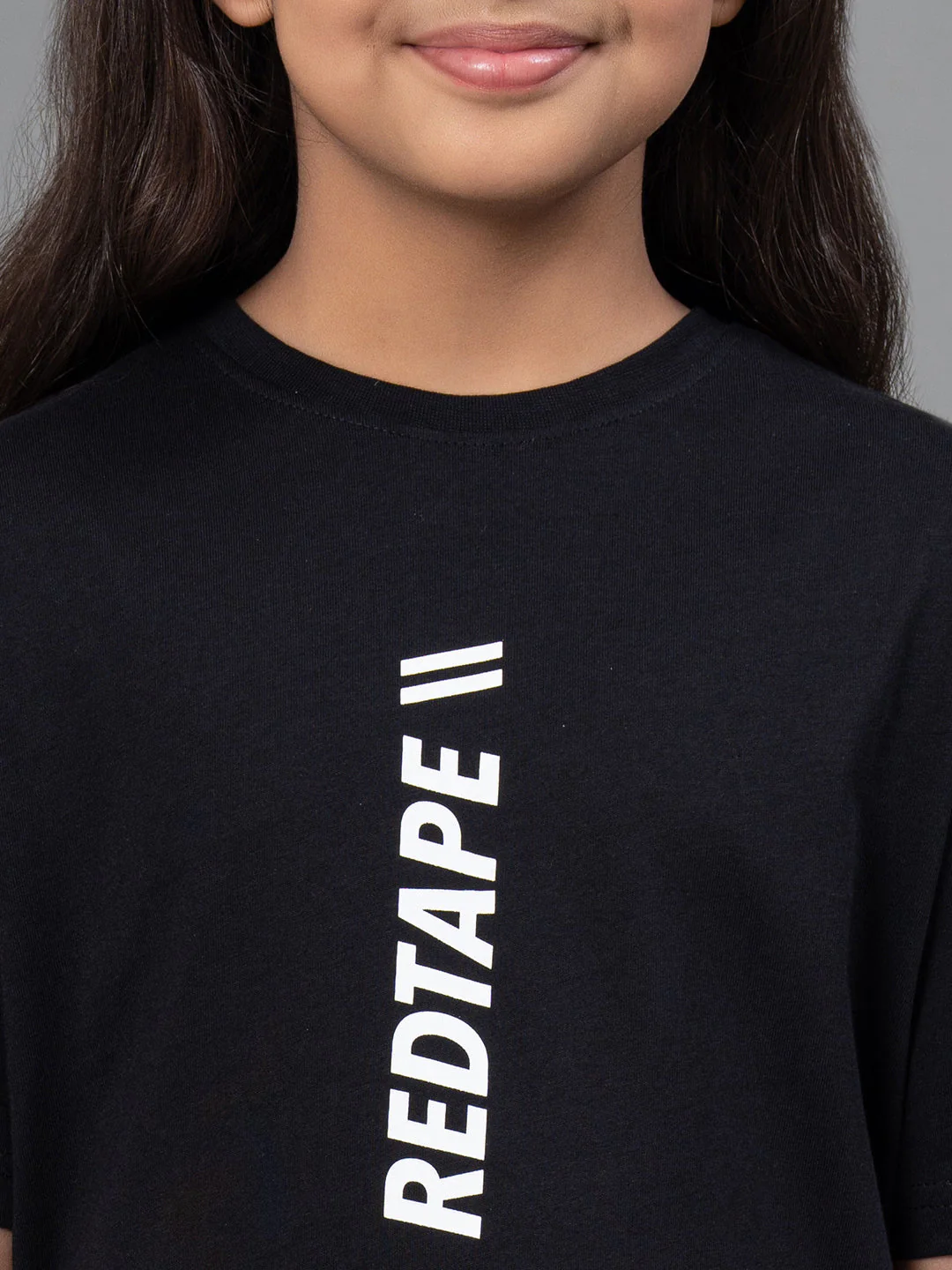Kids Unisex T-Shirt- Best in Comfort| Cotton| Black Color - Image 10
