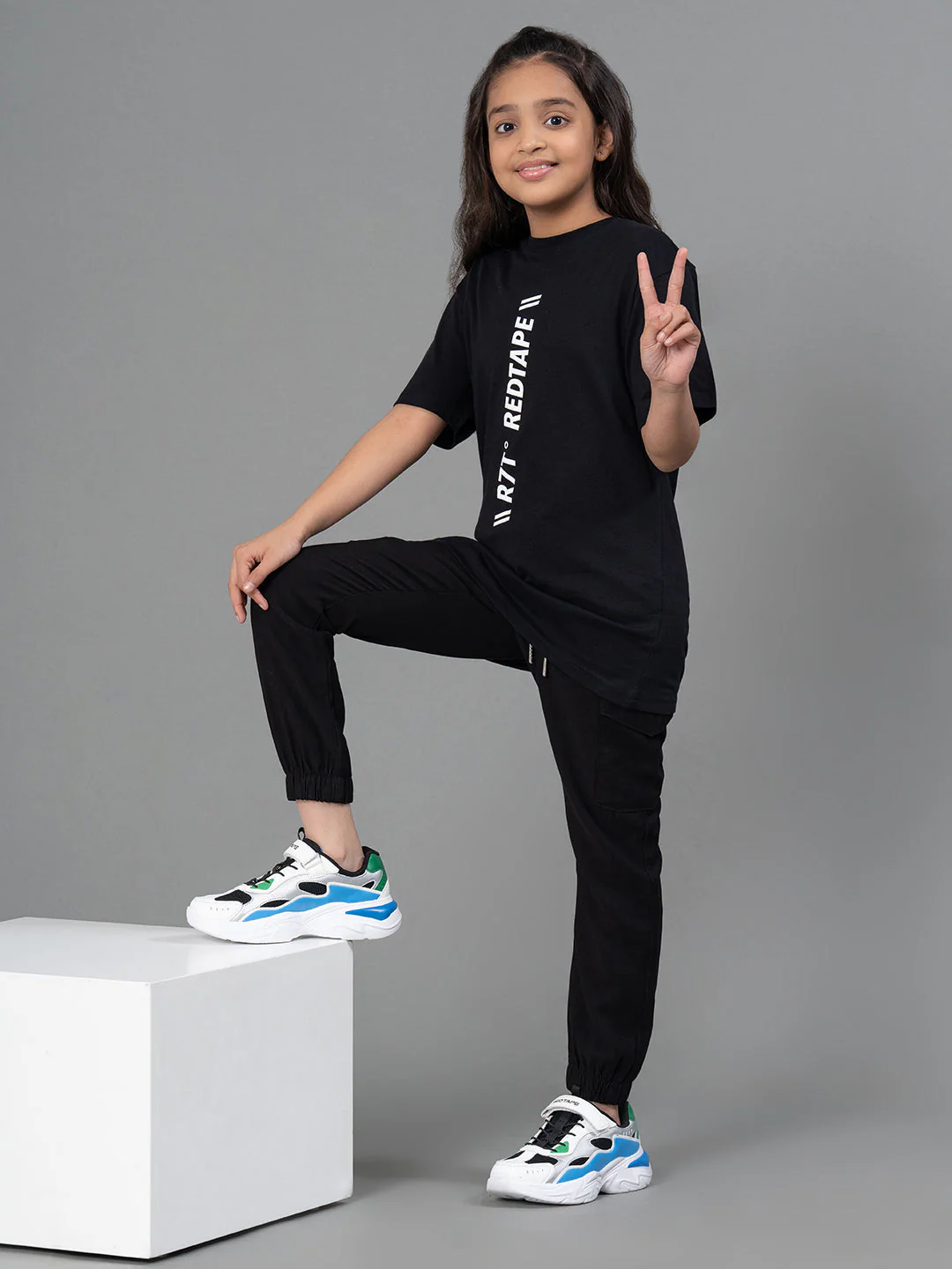 Kids Unisex T-Shirt- Best in Comfort| Cotton| Black Color - Image 11