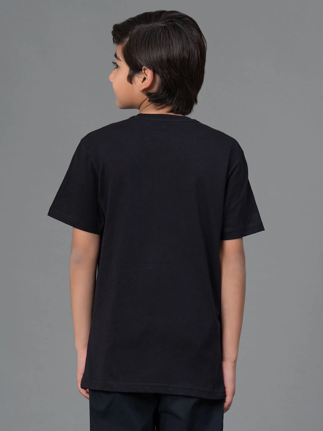 Kids Unisex T-Shirt- Best in Comfort| Cotton| Black Color - Image 3