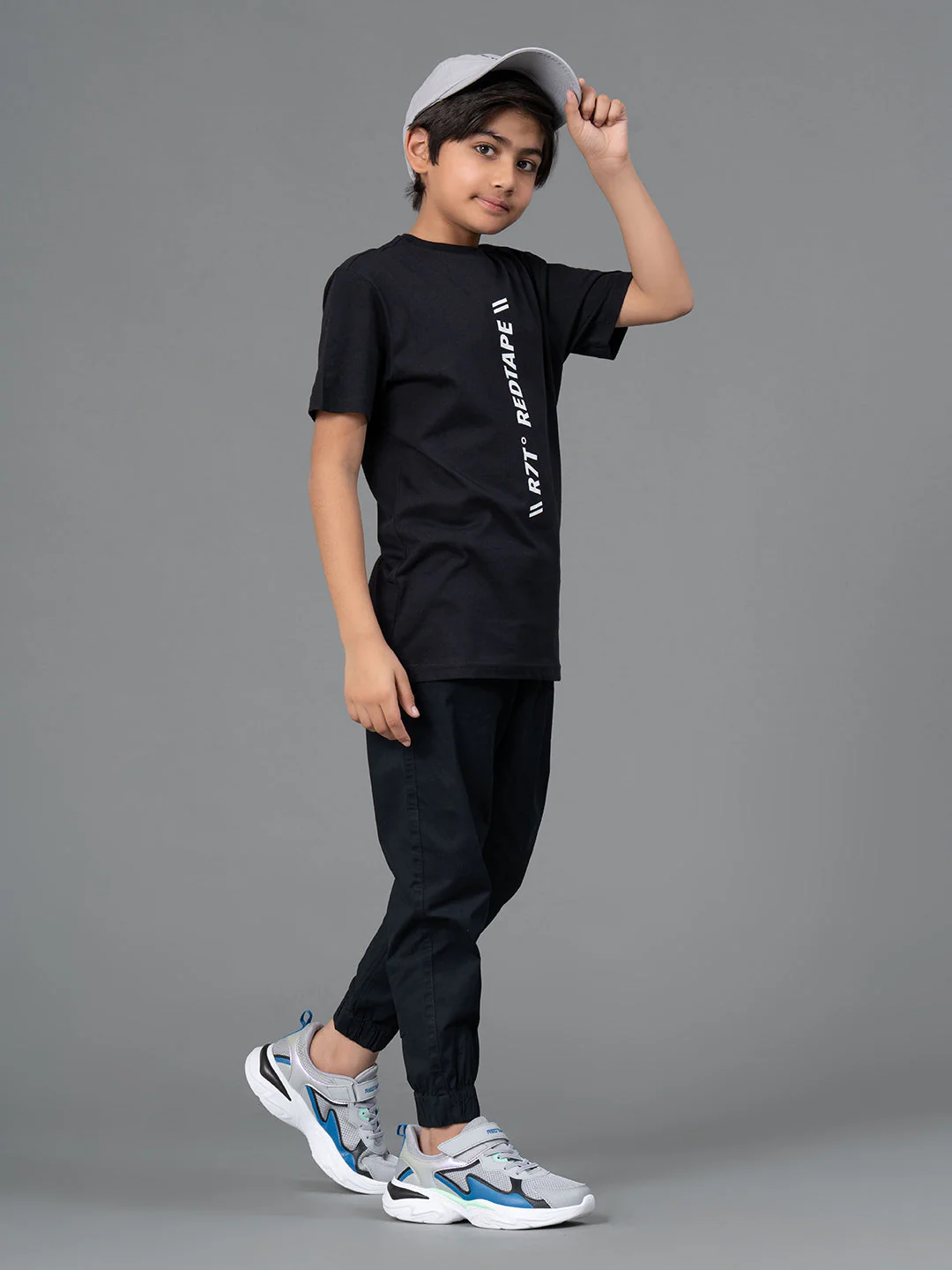 Kids Unisex T-Shirt- Best in Comfort| Cotton| Black Color - Image 5