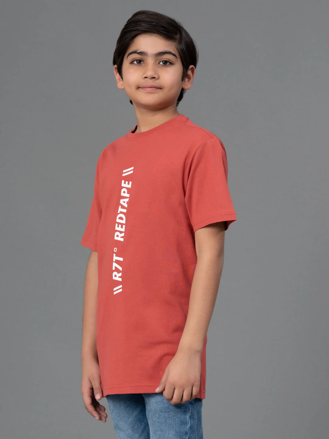 Unisex Kids T-Shirt- Best in Comfort| Cotton| Cool Pink Color - Image 2