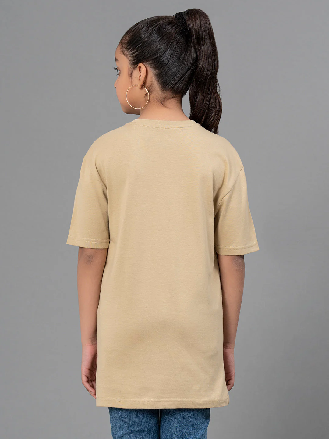 Unisex Kids T-Shirt- Best in Comfort| Cotton| Pale Olive Color - Image 9