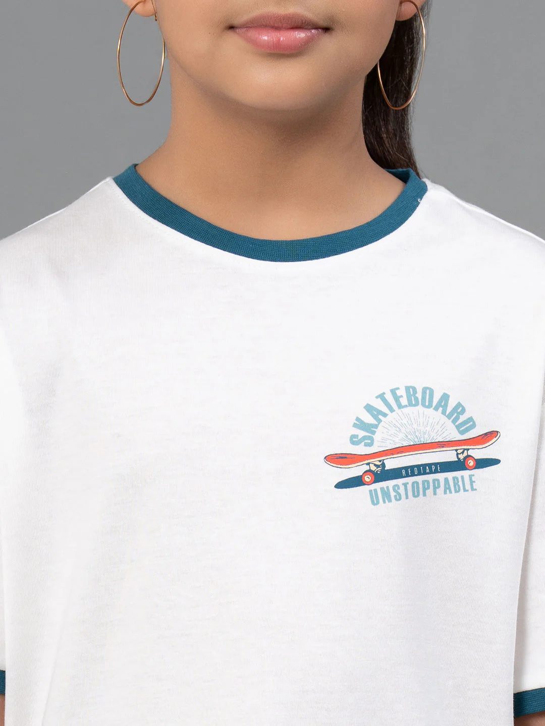 Unisex Kids T-Shirt- Best in Comfort| Cotton| White Colo - Image 10