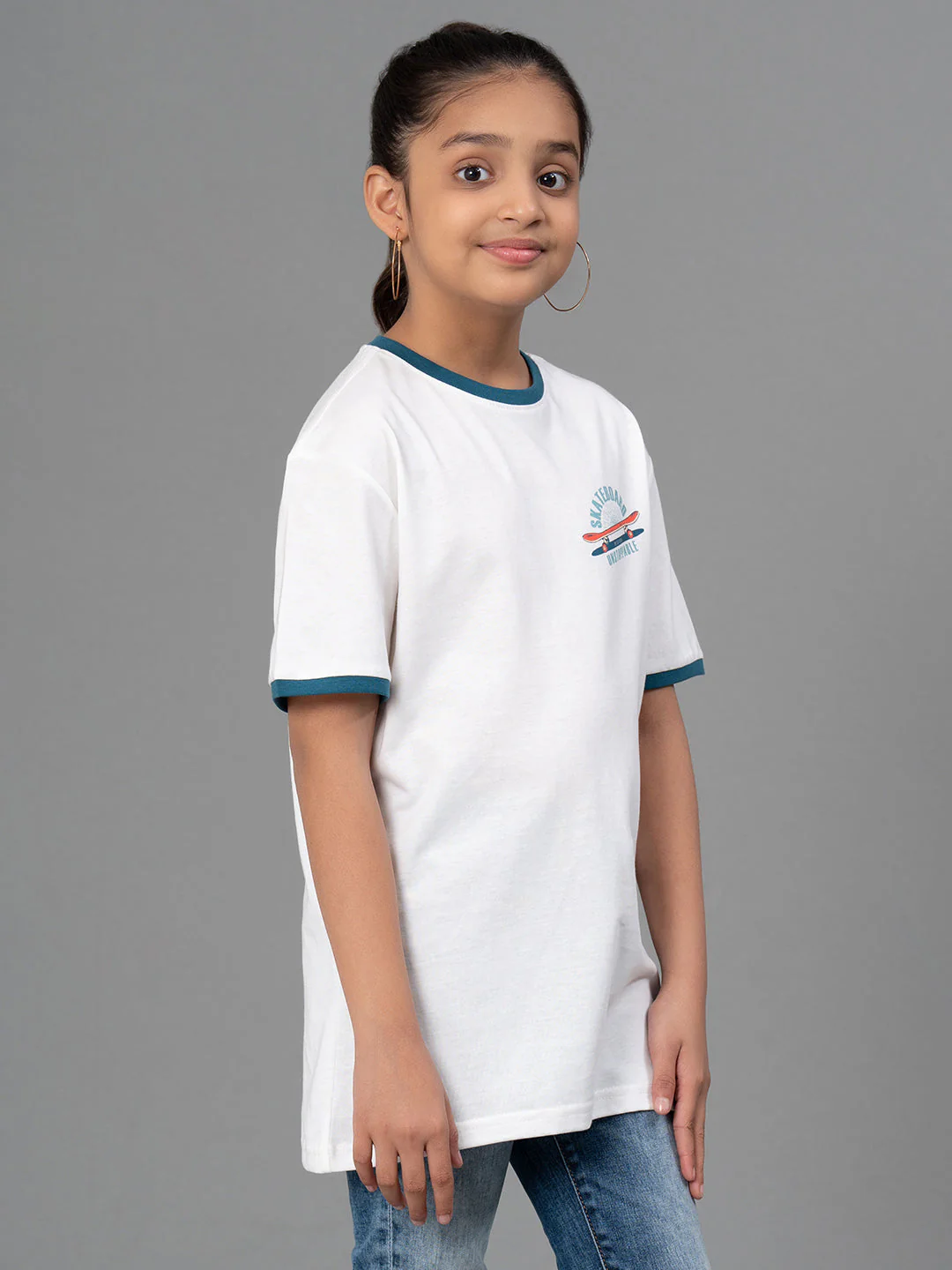 Unisex Kids T-Shirt- Best in Comfort| Cotton| White Colo - Image 12