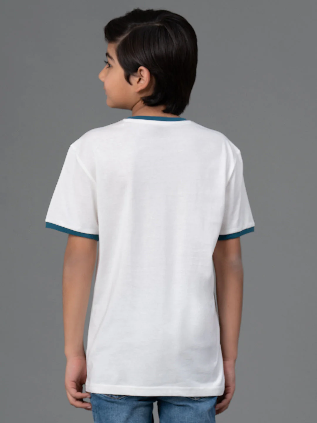 Unisex Kids T-Shirt- Best in Comfort| Cotton| White Colo - Image 3