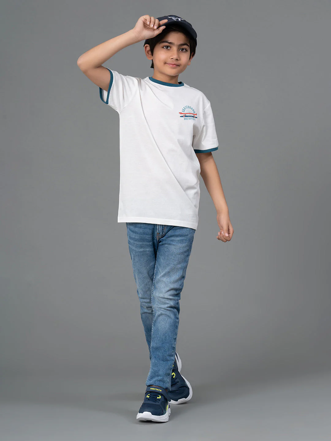 Unisex Kids T-Shirt- Best in Comfort| Cotton| White Colo - Image 5
