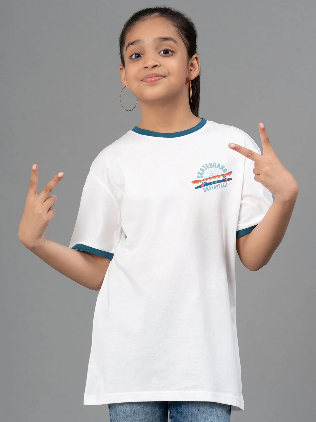 Unisex Kids T-Shirt- Best in Comfort| Cotton| White Colo - Image 6