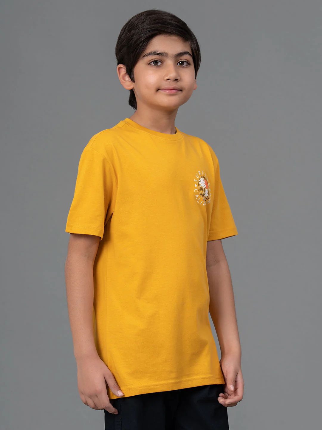 Unisex Kids T-Shirt- Best in Comfort| Cotton| Yellow Color - Image 2