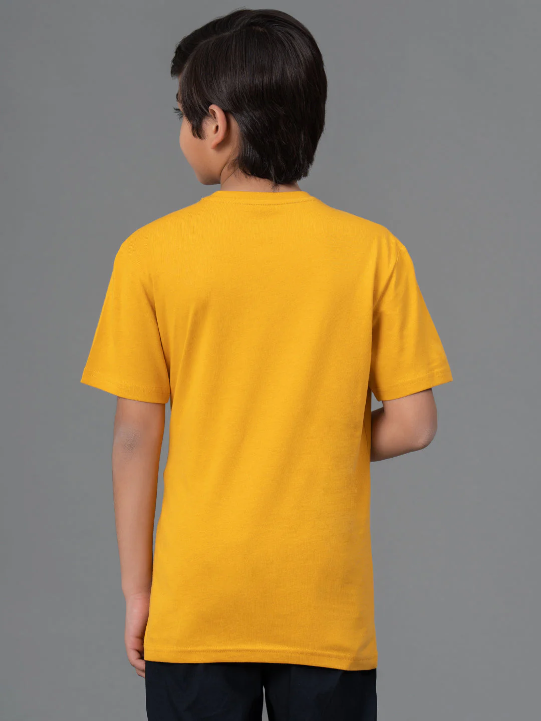 Unisex Kids T-Shirt- Best in Comfort| Cotton| Yellow Color - Image 3