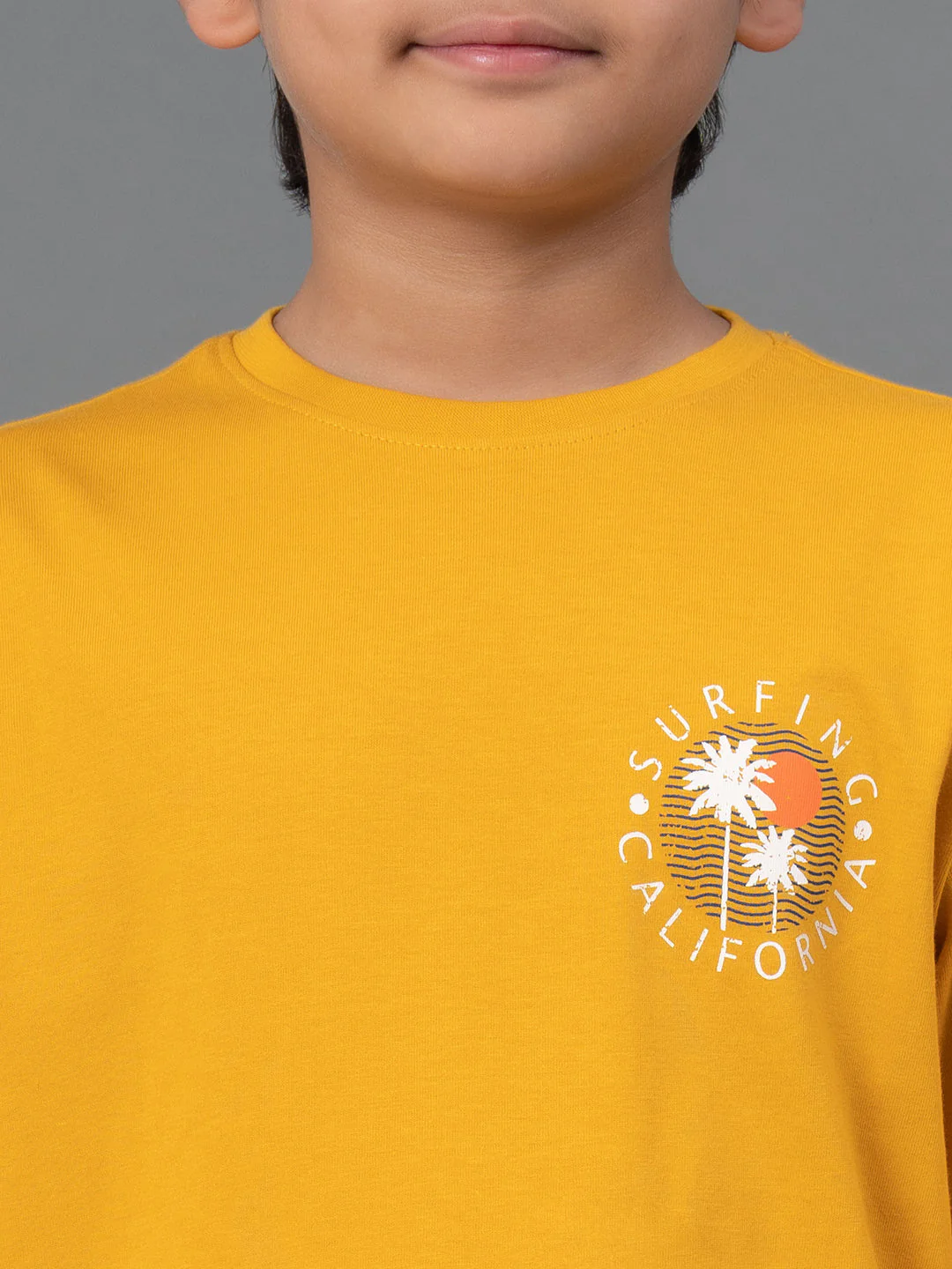 Unisex Kids T-Shirt- Best in Comfort| Cotton| Yellow Color - Image 4