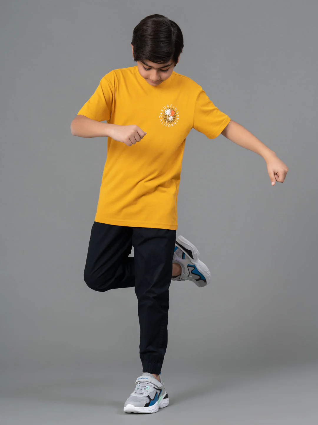 Unisex Kids T-Shirt- Best in Comfort| Cotton| Yellow Color - Image 5