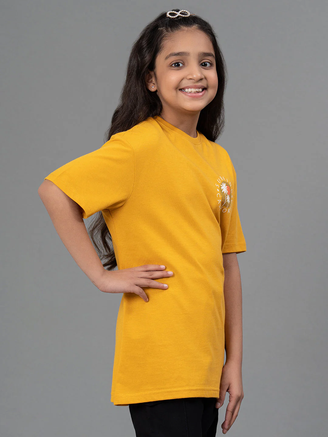Unisex Kids T-Shirt- Best in Comfort| Cotton| Yellow Color - Image 8