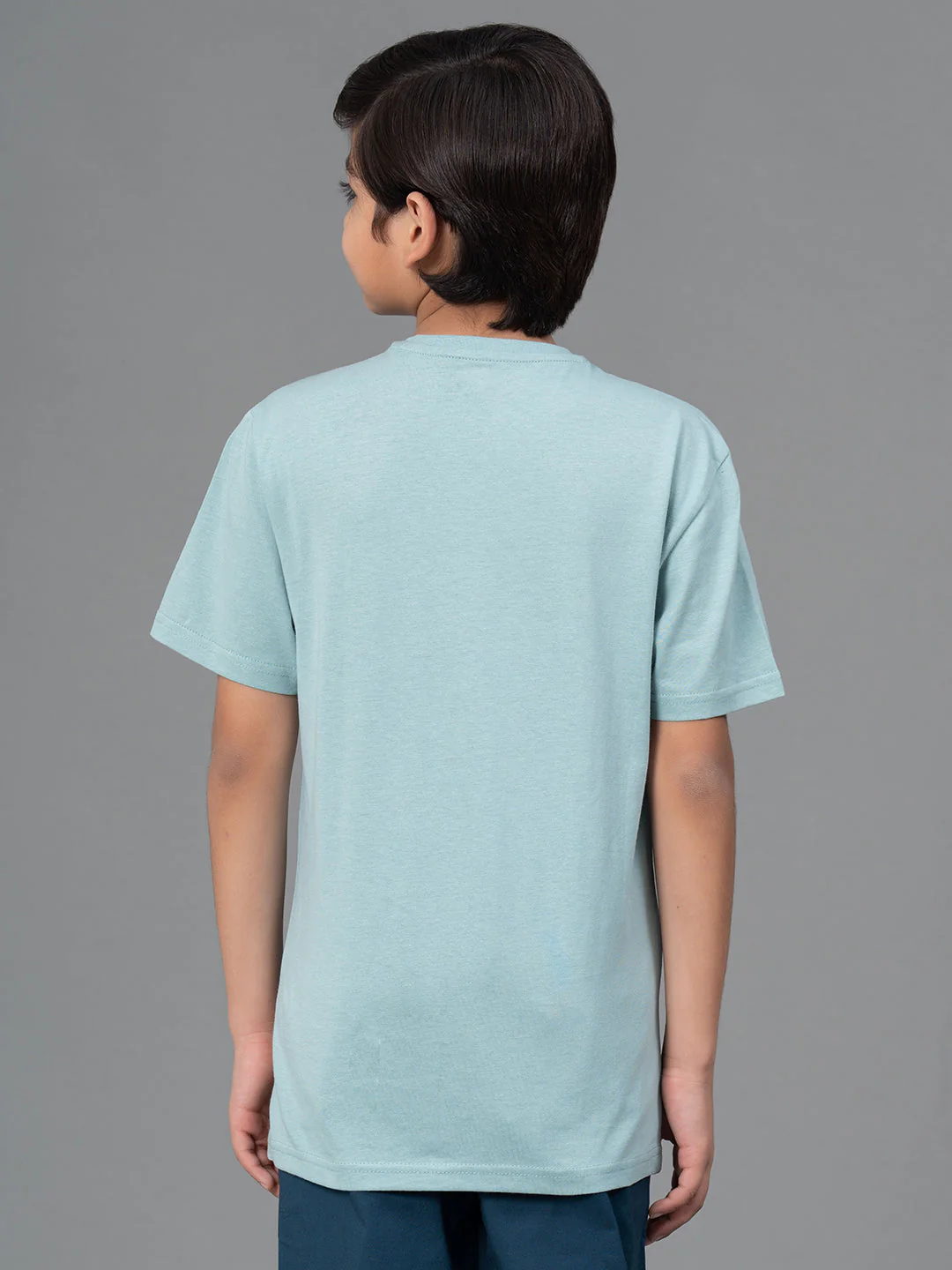 Unisex T-Shirt for Kids- Best in Comfort| Cotton| Light Sea Green Color - Image 3