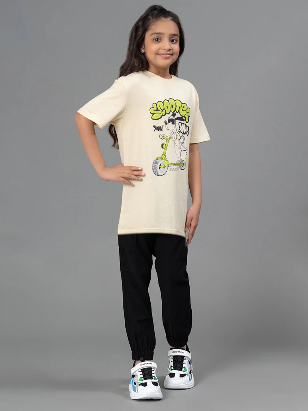 Unisex T-Shirt for Kids- Best in Comfort| Cotton| Pale Yellow Color - Image 11