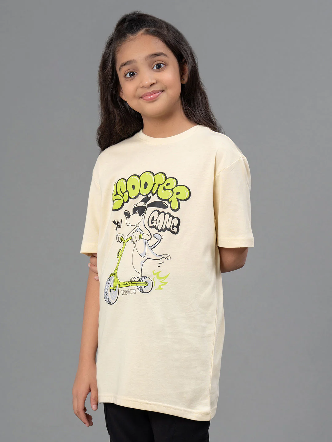 Unisex T-Shirt for Kids- Best in Comfort| Cotton| Pale Yellow Color - Image 12