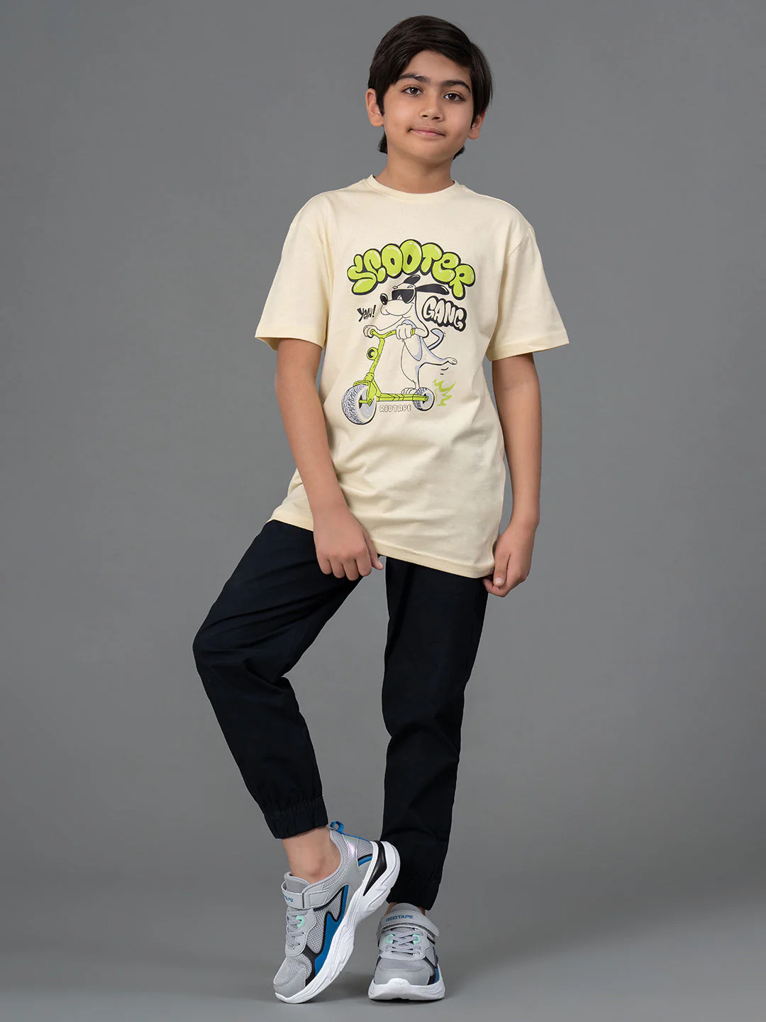 Unisex T-Shirt for Kids- Best in Comfort| Cotton| Pale Yellow Color - Image 5