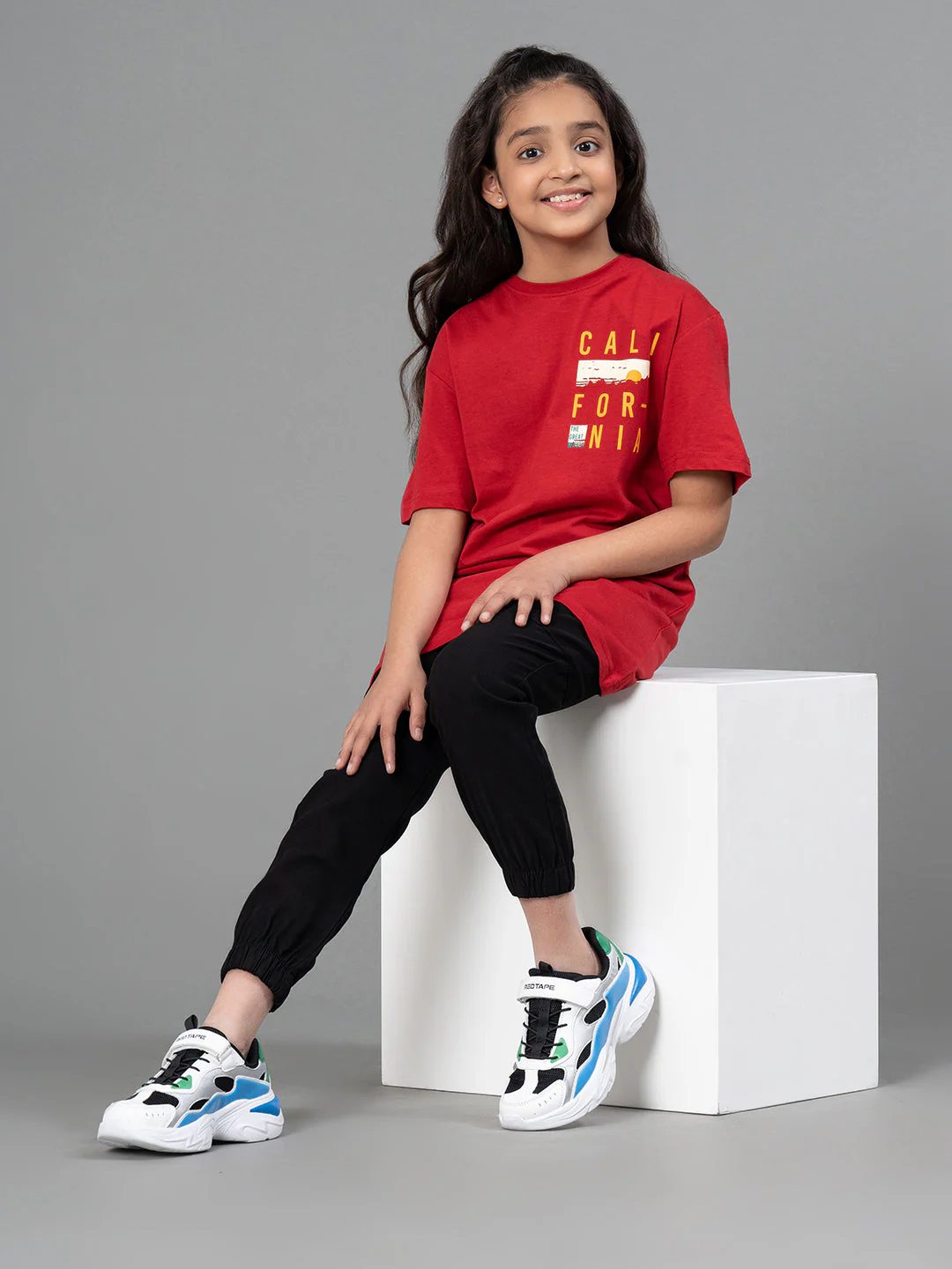 Unisex T-Shirt for Kids- Best in Comfort| Cotton| Red Color - Image 11
