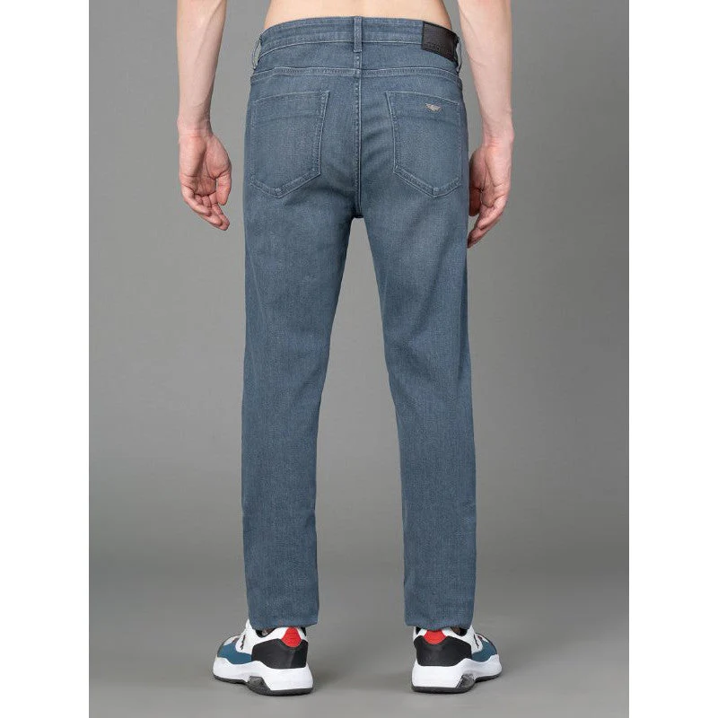 Vintage Light Indigo Jeans for Men - Image 3