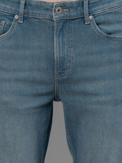 Vintage Light Indigo Jeans for Men - Image 3