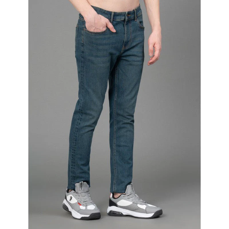 Vintage Light Indigo Jeans for Men - Image 2