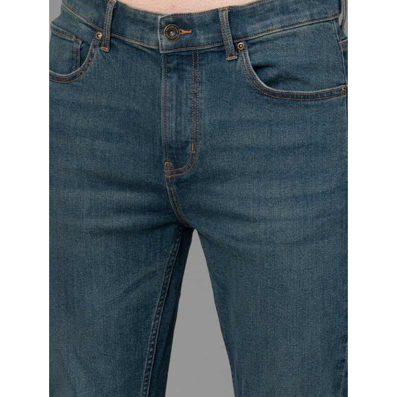 Vintage Light Indigo Jeans for Men - Image 4