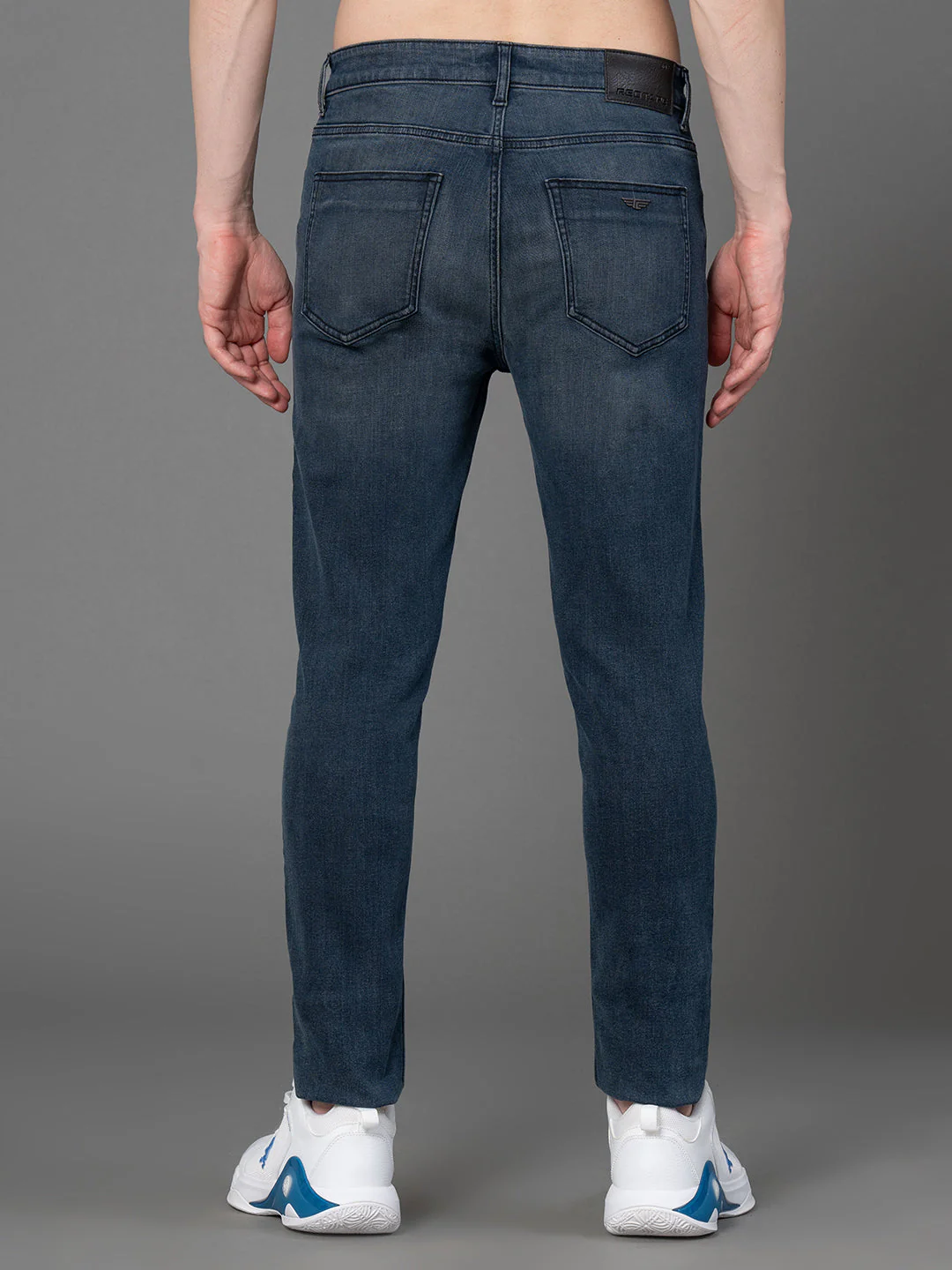 Vintage Light Indigo Jeans for Men - Image 3
