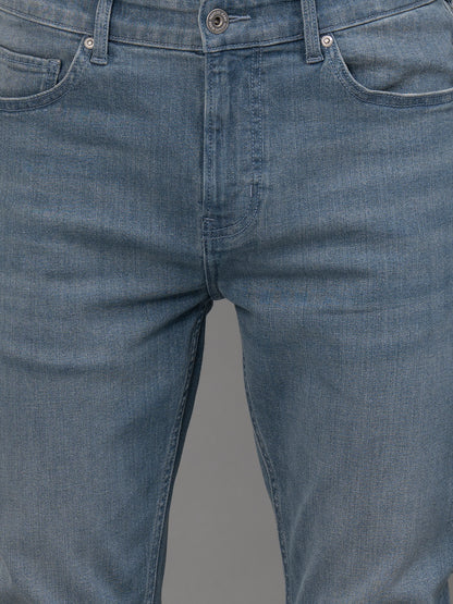 Vintage Light Indigo Jeans for Men - Image 4