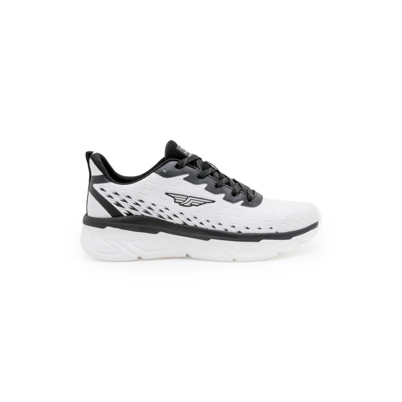 Walking Shoes for Men- White Lace-Up Sports Walking Shoes, Perfect for Walking & Running - Image 3