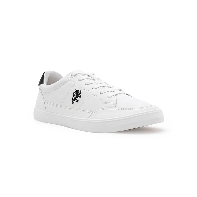 White and Black Sneaker Casual Shoes For Men | Soft Cushion Insole, Slip-ResisTance, Dynamic Feet Support, Arch Support & Perfect For Casual Wear - Image 2