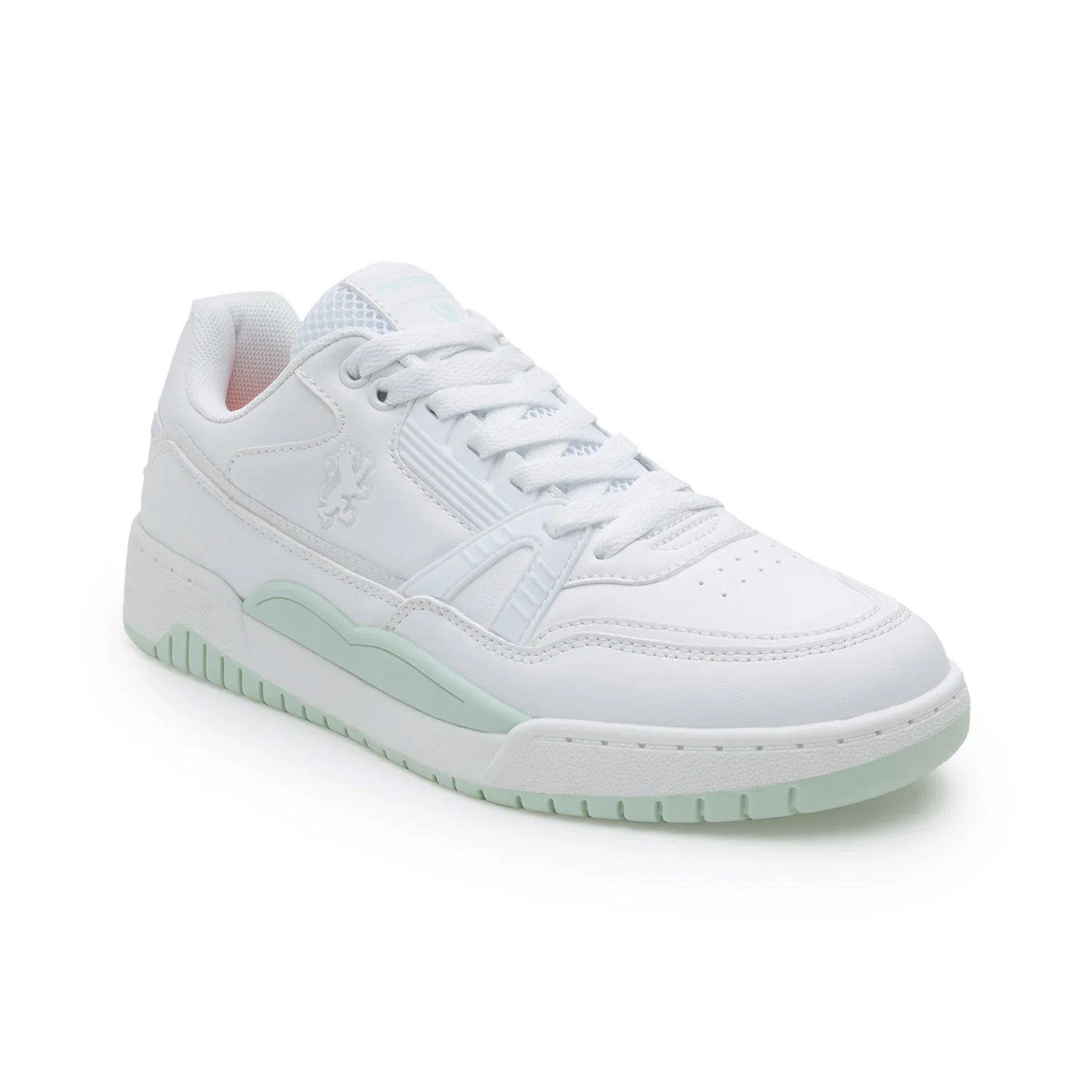 White Casual Sneakers for Women | Shock Absorbant, Slip ResisTant, Dynamic Feet Support & Soft Cushion Insole - Image 2
