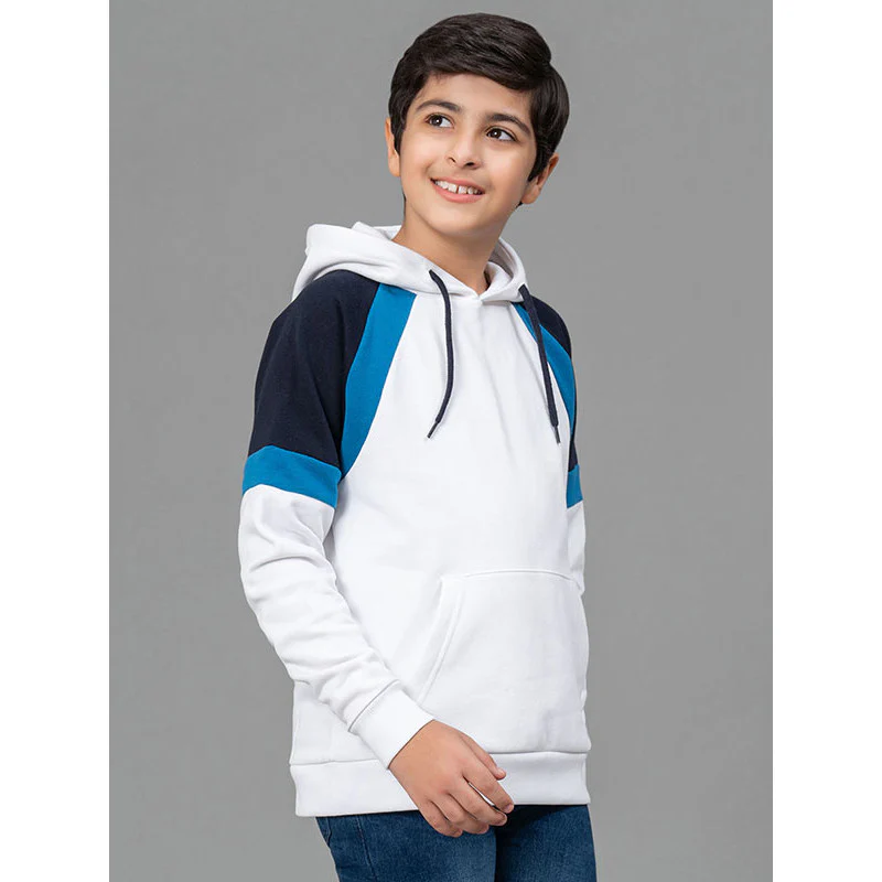 White Hoodie for Boy - Image 2