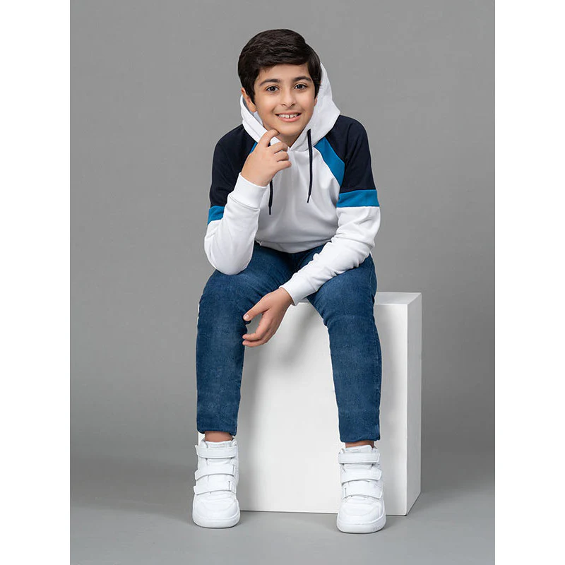 White Hoodie for Boy - Image 5